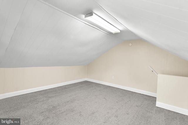 204 S Sherman St, York, PA 17403 - additional living space with vaulted ceiling and carpet