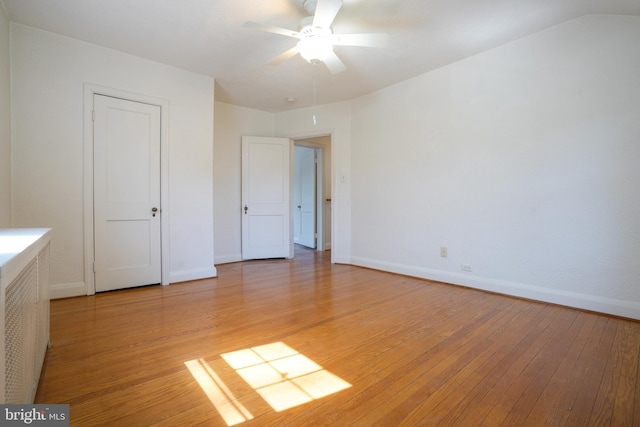 6339 Frederick Rd, Baltimore, MD 21228 - empty room with light wood-style flooring and a ceiling fan