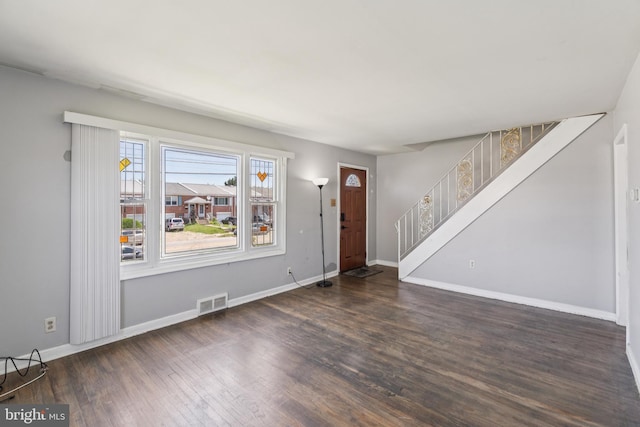 3122 Byberry Rd, Philadelphia, PA 19154 - foyer entrance with stairs and wood finished floors