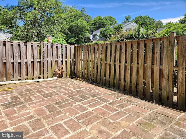 8688 Village Sq, Alexandria, VA 22309 - view of patio