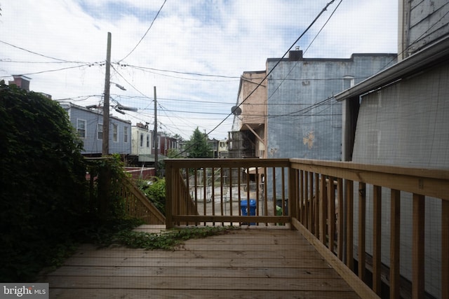 2812 Auchentoroly Ter, Baltimore, MD 21217 - view of deck