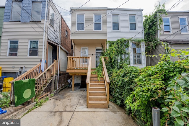 2812 Auchentoroly Ter, Baltimore, MD 21217 - rear view of property featuring stairway