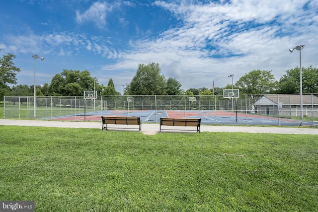 2812 Auchentoroly Ter, Baltimore, MD 21217 - view of home's community with community basketball court