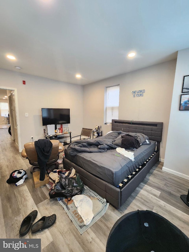 7034 N Broad St, Philadelphia, PA 19126 - bedroom with wood finished floors and recessed lighting