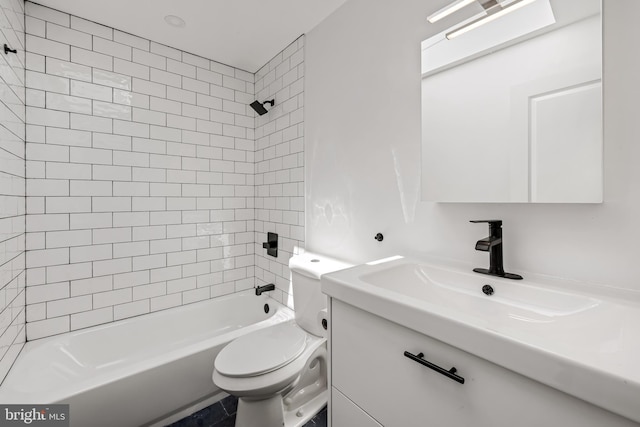 1406 Lemmon St, Baltimore, MD 21223 - bathroom featuring vanity and tub / shower combination
