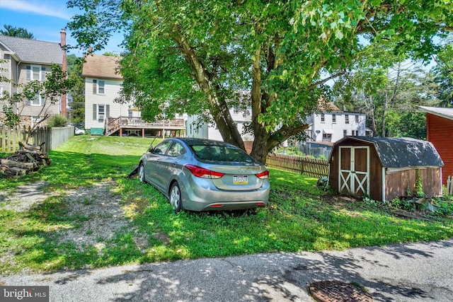 216 Hanover St, Glen Rock, PA 17327 - view of yard with a storage unit
