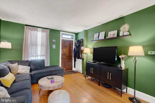 216 Hanover St, Glen Rock, PA 17327 - living area featuring light wood-style floors
