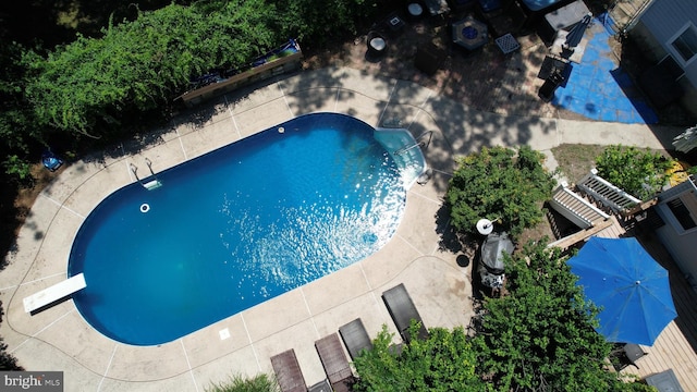 26 Worrell Rd, Tabernacle, NJ 08088 - swimming pool featuring a diving board