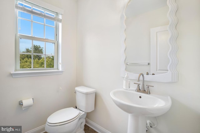 12150 Grey Squirrel St, Clarksburg, MD 20871 - bathroom with toilet and baseboards