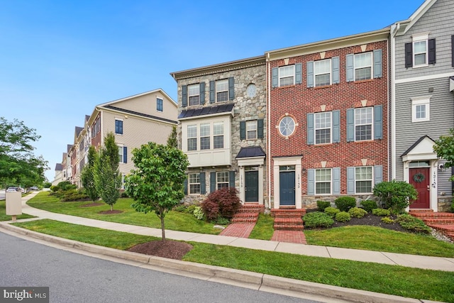 12150 Grey Squirrel St, Clarksburg, MD 20871 - view of property featuring stone siding and a standing seam roof