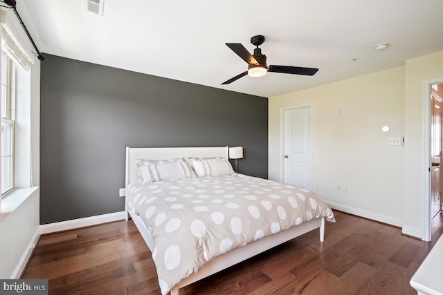 12150 Grey Squirrel St, Clarksburg, MD 20871 - bedroom featuring wood finished floors and a ceiling fan