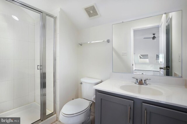 12150 Grey Squirrel St, Clarksburg, MD 20871 - bathroom with vanity and a shower stall