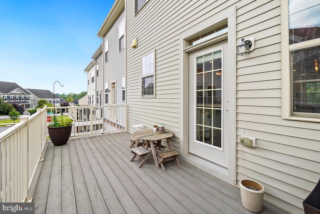 12150 Grey Squirrel St, Clarksburg, MD 20871 - view of wooden deck