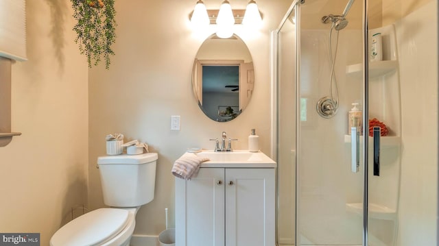 32 Lakeshore Dr, Hammonton, NJ 08037 - bathroom with a shower stall and vanity