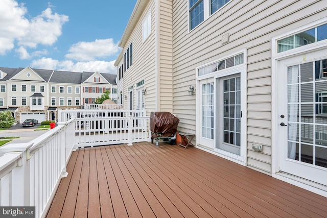 221 Patriots Path, Malvern, PA 19355 - deck featuring a residential view