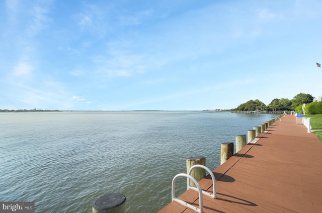 427 14th St Unit 10203, Ocean City, MD 21842 - dock area with a water view