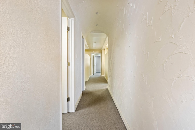 128 E Main St, Palmyra, PA 17078 - hallway with carpet floors and arched walkways