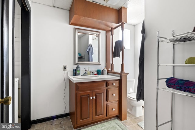 128 E Main St, Palmyra, PA 17078 - bathroom with toilet and vanity
