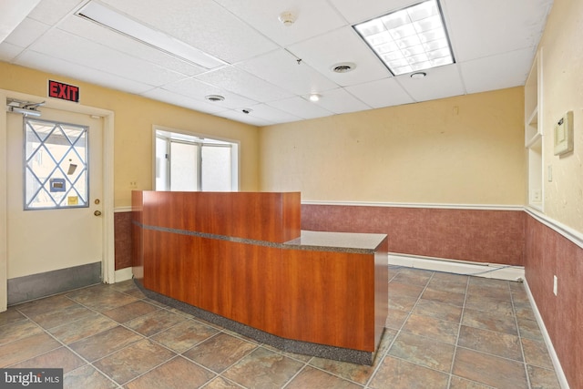 128 E Main St, Palmyra, PA 17078 - reception area featuring a drop ceiling