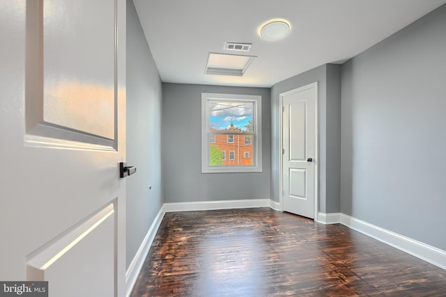 4316 Shamrock Ave, Baltimore, MD 21206 - empty room with dark wood-type flooring