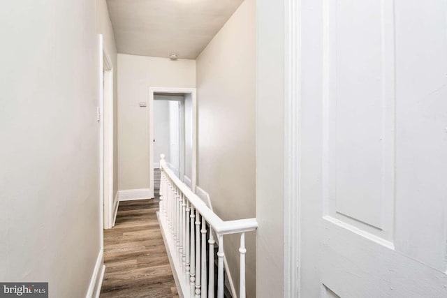 3339 N 21st St, Philadelphia, PA 19140 - hallway with an upstairs landing and wood finished floors