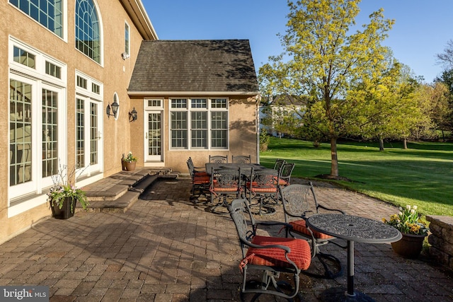 211 Twinings Ln, Wayne, PA 19087 - view of patio featuring outdoor dining space