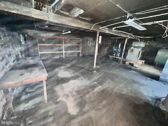 733 Saint Paul Rd, Meyersdale, PA 15552 - view of unfinished basement