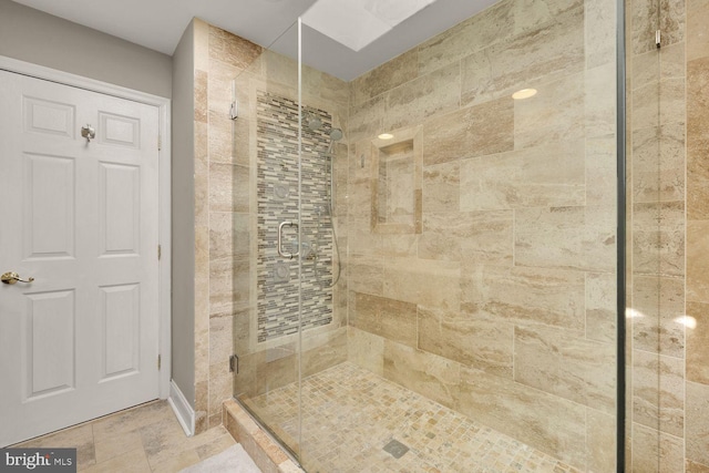 8327 Fran Ct, Lorton, VA 22079 - full bath with a stall shower