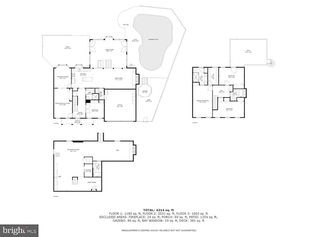 8327 Fran Ct, Lorton, VA 22079 - view of property floor plan