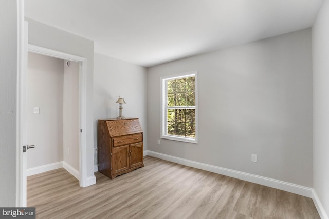 6508 Millcreek Rd, Laurel, DE 19956 - empty room with light wood-style floors