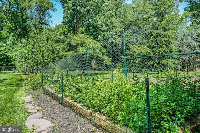 1930 Foxhall Rd, Mclean, VA 22101 - view of yard with a vegetable garden