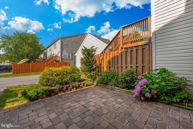 1806 Wheyfield Dr, Frederick, MD 21701 - view of patio / terrace featuring stairs