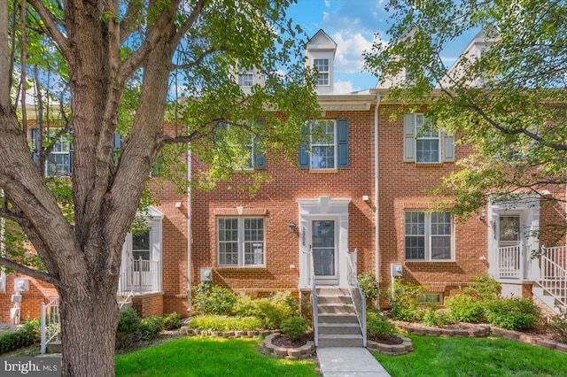 1806 Wheyfield Dr, Frederick, MD 21701 - multi unit property with brick siding and a front yard
