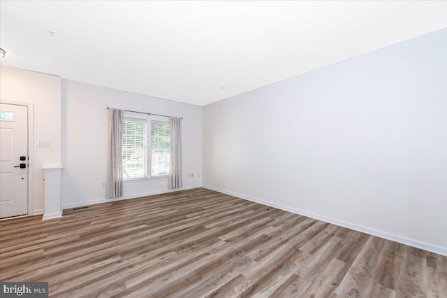 1806 Wheyfield Dr, Frederick, MD 21701 - spare room featuring wood finished floors and baseboards