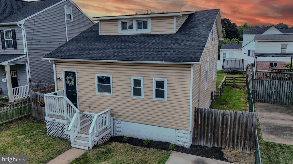 7226 Holabird Ave, Dundalk, MD 21222 - view of front of property featuring a shingled roof