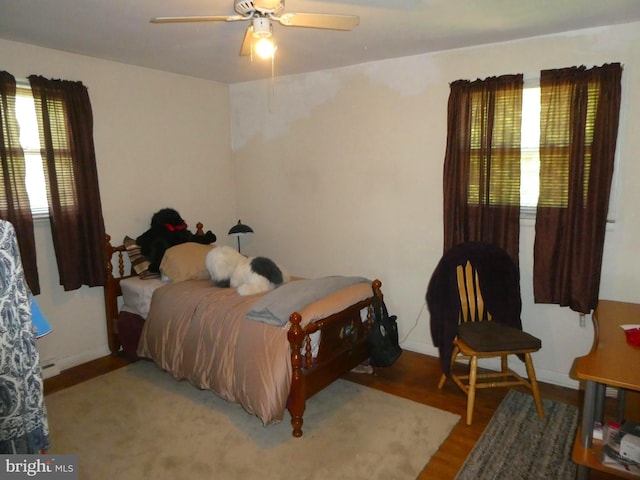 2 Pineview, Berlin, NJ 08009 - bedroom featuring wood finished floors and ceiling fan