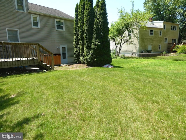 2 Pineview, Berlin, NJ 08009 - view of yard featuring a deck