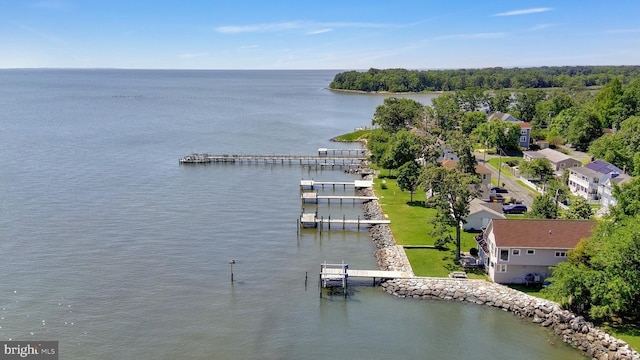 4715 Oak Rd, Shady Side, MD 20764 - bird's eye view of a large body of water