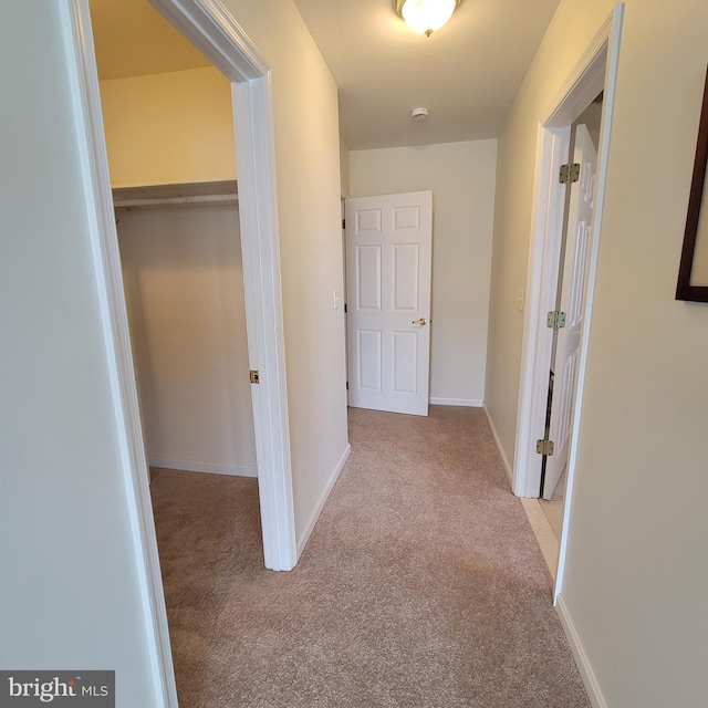 4715 Oak Rd, Shady Side, MD 20764 - hallway featuring carpet flooring and baseboards