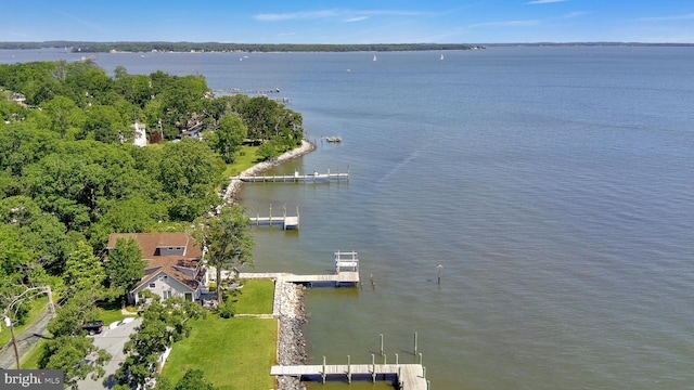4715 Oak Rd, Shady Side, MD 20764 - drone / aerial view of a nearby body of water