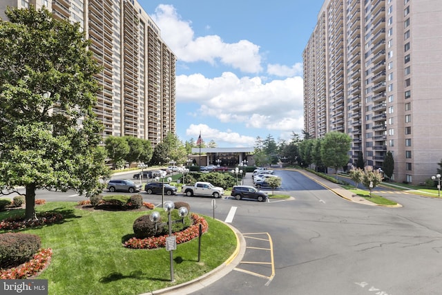 3701 S George Mason Dr Unit 901N, Falls Church, VA 22041 - view of asphalt road featuring curbs and street lighting