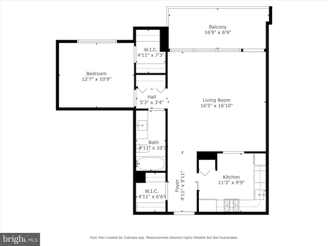 3701 S George Mason Dr Unit 901N, Falls Church, VA 22041 - view of property floor plan