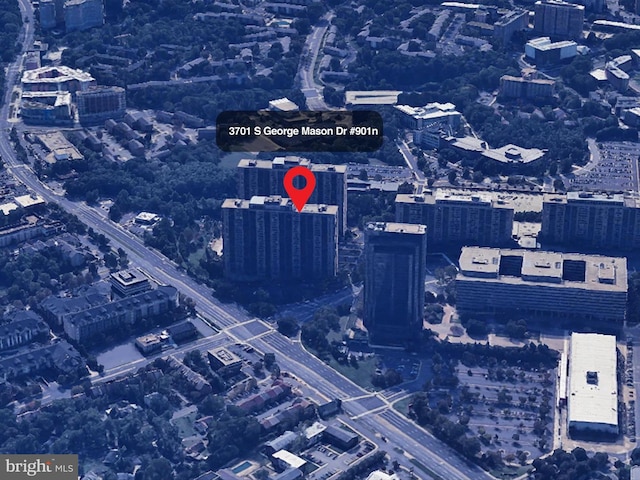 3701 S George Mason Dr Unit 901N, Falls Church, VA 22041 - aerial map of property and surrounding area