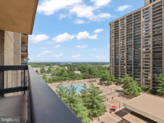 3701 S George Mason Dr Unit 901N, Falls Church, VA 22041 - view of balcony