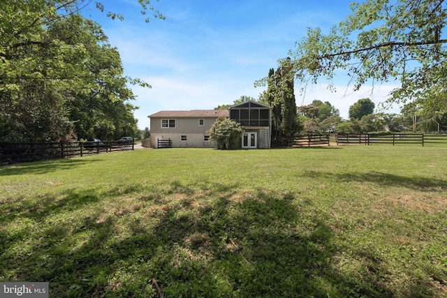 249 Mattson Rd, Garnet Valley, PA 19060 - fenced backyard featuring a sunroom