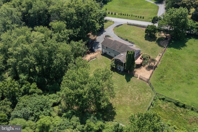 249 Mattson Rd, Garnet Valley, PA 19060 - aerial view of property and surrounding area with rural landscape