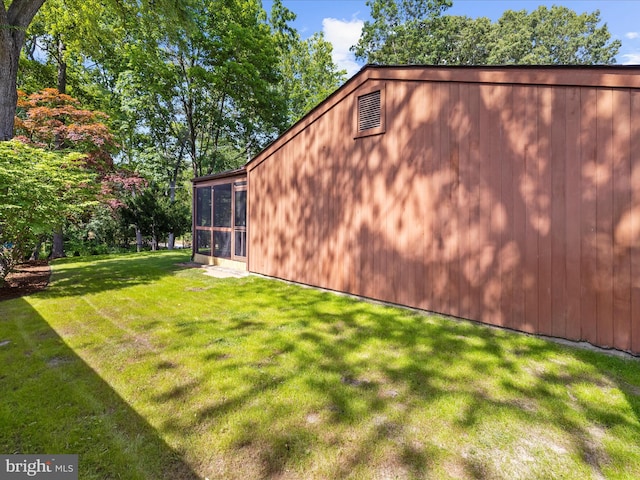 285 Laguna Cir, Severna Park, MD 21146 - view of green lawn with a sunroom