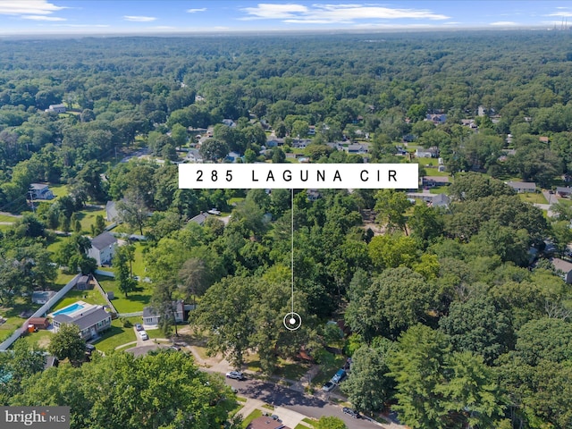 285 Laguna Cir, Severna Park, MD 21146 - view of property location with a heavily wooded area