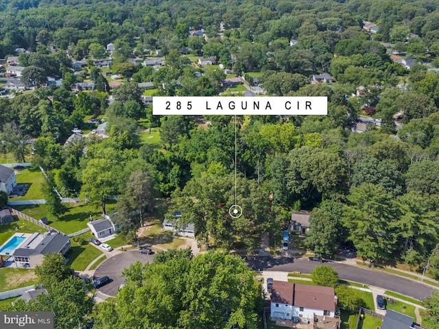 285 Laguna Cir, Severna Park, MD 21146 - aerial view of property's location featuring a forest