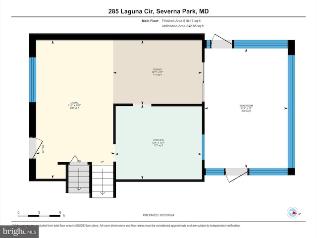 285 Laguna Cir, Severna Park, MD 21146 - view of home floor plan